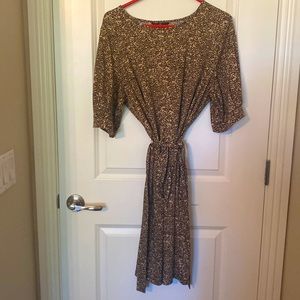 Jules Leopoldo animal print dress